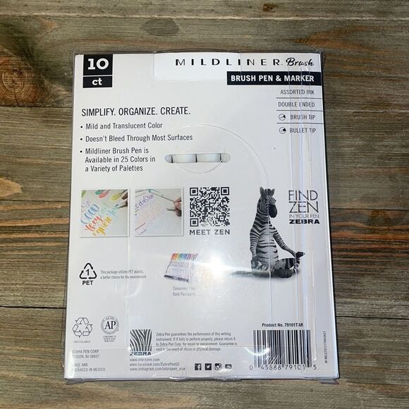 ZEBRA Mildliner Pens (10 count) - Picture 6 of 6